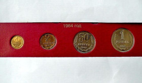 - - ^/--/^ Підбірка монет СРСР 1964 рік &amp;quot; Розпродаж колекції &amp;quot; ^_^^^ Подборка монет СССР 1964 год &amp;quot; Распродажа коллекции &amp;quot; - фото фото фото