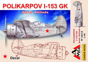 : : ^/--/^ AMG 48318 Поликарпов И-153 ГК, 1/48 масштаб ^_^^^ AMG 48318 Полікарпів І-153 ЦК, 1/48 масштаб - фото фото фото