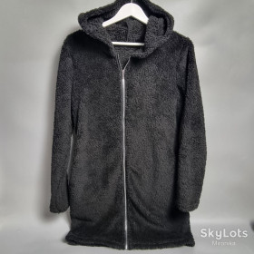 Кофти Кофты ^/--/^ жіночий Худі-кардиган чорного кольору, розмір l, з кишенями ^_^^^ женский Худи-кардиган черного цвета, размер l, с карманами - фото фото фото