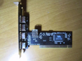 Концентратори, хаби Концентраторы, хабы ^/--/^ Контроллер портов USB 2.0      (4 внеш.+1 внутр.) для ПК в слот PCI ^_^^^ Контролер портів USB 2.0 (4 зовніш.+1 внутрішній) для ПК в слот PCI - фото фото фото