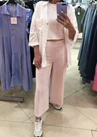 Штани Брюки ^/--/^ Штани Широкі. H&amp;M. Стильні. Ніжно/Рожеві. Якість. 34 розмір.       (XS) ^_^^^ Штаны Широкие. H&amp;M. Стильные. Нежно/розовые. Качество. 34 размера. (XS) - фото фото фото