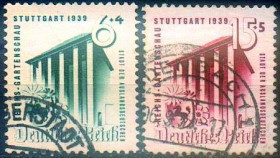 Третій Рейх (-) Третий Рейх (-) ^/--/^ 1939 - Рейх - Садова виставка в Штутгарті Mi.692-93 _9.0 € ^_^^^ 1939 - Рейх - Садовая выставка в Штутгарте Mi.692-93 _9.0 € - фото фото фото