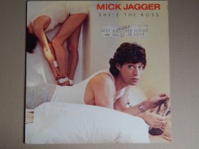 Платівки Пластинки ^/--/^ Mick Jagger ‎– She&amp;apos;s The Boss  (CBS ‎– 86310, Holland) NM-/NM- ^_^^^ Mick Jagger – She&amp;apos;s The Boss (CBS – 86310, Holland) NM-/NM- - фото фото фото