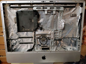 Корпуса Корпуса ^/--/^ Блок корпусу з ніжкою iMac 24 A /--/ 1225 Early 2008 EMC 2211 / 922-846 ^_^^^ Блок корпуса с ножкой iMac 24 A /--/ 1225 Early 2008 EMC 2211 / 922-846 - фото фото фото