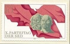 Інше Другое ^/--/^ ГДР 10-й съезд СЕПГ Ленин 1981 ^_^^^ НДР 10-й з'їзд СЕПГ Ленін 1981 - фото фото фото