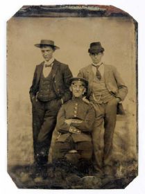 Листи, фото Письма, фото ^/--/^ Ферротип ferrotype дагерротип тінтейп Рідня 1870-80-ті рр. Germany ^_^^^ Ферротип ferrotype Родня 1870-80-е гг. Germany - фото фото фото