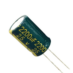 Конденсатори Конденсаторы ^/--/^ Конденсатор электролитический 25 V 2200 mkF ^_^^^ Конденсатор електролітичний 25 V 2200 mkF - фото фото фото