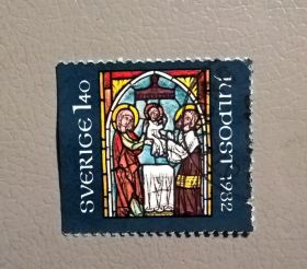 Мистецтво Искусство ^/--/^ Швеция Искусство Витражи Рождество 1982 ^_^^^ Швеція Мистецтво Вітражі Різдво 1982 - фото фото фото