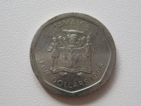 Ямайка Ямайка ^/--/^ Ямайка 5 долларов 1996 года 27389 ^_^^^ Ямайка 5 доларів 1996 року 27389 - фото фото фото