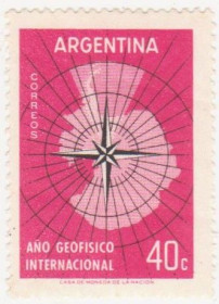 Південна Америка Южная Америка ^/--/^ Аргентина 1958 г.№  709 ** ^_^^^ Аргентина 1958 No 709 - фото фото фото