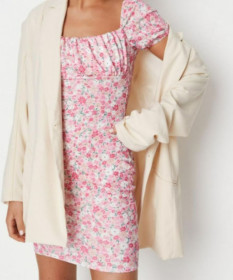 Сукні Платья ^/--/^ Квіткова рожева сукня Missguided р /--/ 12-40 нова бірки ^_^^^ Цветочное розовое платье Missguided р /--/ 12-40 новая бирки - фото фото фото