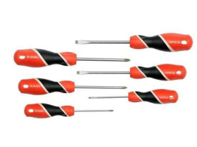 Викрутки Отвертки ^/--/^ Набор отвертки SL Philips PH шлицевые крестовые 6 штук YATO YT-25965 ^_^^^ Набір викрутки SL Philips PH шліцеві хрестові 6 штук YATO YT-25965 - фото фото фото