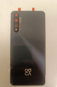 Інше  (Корпуса) Другое (Корпуса) ^/--/^ Задня частина корпусу Huawei Nova 5 /--/ T Black   (з склом камери) ^_^^^ Задняя часть корпуса Huawei Nova 5 /--/ T Black (со стеклом камеры) - фото фото фото