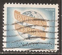Північна Америка Северная Америка ^/--/^ Канада 1964 Sc.416 гаш. - фото фото фото