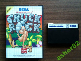 Диски з відеоіграми Диски с видеоиграми ^/--/^ Игра на Sega Master System &amp;quot;Chuck Rock&amp;quot;       (PAL) ^_^^^ Гра на Sega Master System &amp;quot; Chuck Rock &amp;quot; (PAL) - фото фото фото
