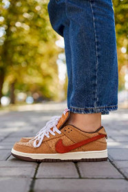 Кросівки Кроссовки ^/--/^ CLOT Nike Dunk Low SP Cork 36 - фото фото фото