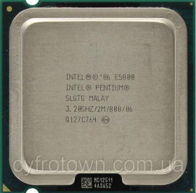 Процесори Процессоры ^/--/^ Процессор Intel Pentium dual core E /--/ 5800 2 /--/ x /--/ 3.2 GHz S /--/ 775 бу ^_^^^ Процесор Intel Pentium dual core E /--/ 5800 2 /--/ x /--/ 3.2 GHz S /--/ 775 бу - фото фото фото