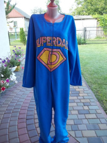 Нижня білизна, плавки Нижнее белье, плавки ^/--/^ Prom        (50 / 52 р) Superman  флисовый комбинезон пижама кигуруми мужской кігурумі ^_^^^ Prom (50/52 г) Superman флисовый комбинезон пижама кигурумы мужской кигуруми - фото фото фото