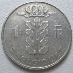 Бельгія Бельгия ^/--/^ Бельгія 1 франк 1972 року Belgique 42631 ^_^^^ Бельгия 1 франк 1972 года Belgique 42631 - фото фото фото