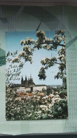 Іноземні Иностранные ^/--/^ Открытка Прага Кремль Градчаны 2 ЧССР Письмо иностранца в Киев 1967 год ^_^^^ Лист іноземця в Київ 1967 - фото фото фото