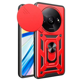 Чохли, бампера Чехлы, бампера ^/--/^ Чохол Fiji Camera Defence для Xiaomi Redmi A /--/ 3 бампер із захистом камери та підставкою Red ^_^^^ Чехол Fiji Camera Defence для Xiaomi Redmi A /--/ 3 бампер с защитой камеры и подставкой Red - фото фото фото