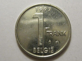 Бельгія Бельгия ^/--/^ Бельгия 1 франк 1997 года BELGI 3 /--/ П /--/ 687 ^_^^^ Бельгія 1 франк 1997 року BELGI 3 /--/ П /--/ 687 - фото фото фото