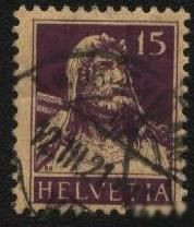 Швейцарія Швейцария ^/--/^ Швейцария 1914 г № 119 гашеная ^_^^^ Швейцарія 1914 р. No 119 гашена - фото фото фото