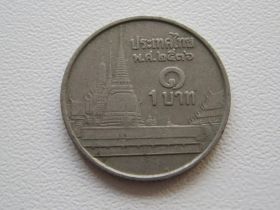 Таїланд Таиланд ^/--/^ Таиланд 1 бат 1993 года 22961 ^_^^^ Таїланд 1 бат 1993 22961 - фото фото фото
