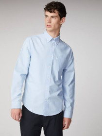 Сорочки Рубашки ^/--/^ Новая голубая рубашка  &amp;quot;Ben Sherman&amp;quot; р.16,5   - 42 cм. ^_^^^ Нова блакитна сорочка &amp;quot; Ben Sherman &amp;quot; р.16,5 - 42 cм. - фото фото фото