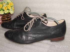 Туфлі Туфли ^/--/^ ТУФЛИ ОКСФОРДЫ полностью кожа ~CLARKS  Narrative~  р 38-39 ^_^^^ ТУФЛІ ОКСФОРДИ повністю шкіра ~ CLARKS Narrative~ р 38-39 - фото фото фото