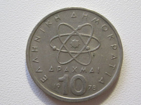 Греція Греция ^/--/^ Греция 10 драхм 1978 года #35312 ^_^^^ Греція 10 драхм 1978 року #35312 - фото фото фото