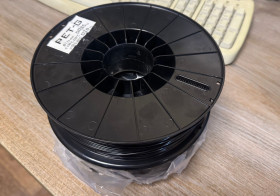 D-принтери D-принтеры ^/--/^ R /--/ 00006 - 1,6 /--/ кг ПЛАСТИК ДЛЯ 3 /--/ D ДРУКУ PETG ЧОРНИЙ 2 КОТУШКИ ФІЛАМЕНТ - фото фото фото