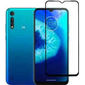 Чохли, бампера Чехлы, бампера ^/--/^ Захисне скло Fiji Premium для Motorola Moto G /--/ 8 Power Lite повне проклеювання Anti-Static чорний ^_^^^ Защитное стекло Fiji Premium для Motorola Moto G /--/ 8 Power Lite полное проклеивание Anti-Static черный - фото фото фото