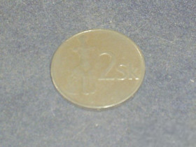 Словаччина Словакия ^/--/^ Словакия-1993 г.-2 коруны ^_^^^ Словаччина-1993 р.-2 коруни - фото фото фото