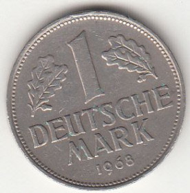 Інше Другое ^/--/^ 1 марка 1968 ФР Німеччина D ^_^^^ 1 марка 1968 ФР Германия D - фото фото фото