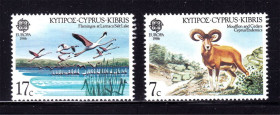 Фауна Фауна ^/--/^ Фауна . Кипр 1986 г  MNH   - СЕРТ - ^_^^^ Фауна . Кіпр 1986 MNH - СЕРТ - - фото фото фото