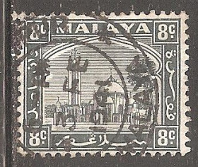 Малайзія Малайзия ^/--/^ Бр.Малайя    (Селангор) 1935 Sc.50 гаш. ^_^^^ Бр.Малайя (Селангор) 1935 Sc.50 гаш. - фото фото фото