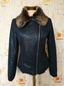 Дублянки Дубленки ^/--/^ Кутрка жіноча. Дублянка штучна. Косуха ARMANI JEANS р-р 40 ^_^^^ Кутрка женская. Дублянка искусственная. Косуха ARMANI JEANS р-р 40 - фото фото фото