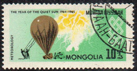 Монголія Монголия ^/--/^ Монголія 1965 - Міжнародний рік спокійного сонця  (Г) ^_^^^ Монголия 1965 — Международный год спокойного солнца (Г) - фото фото фото