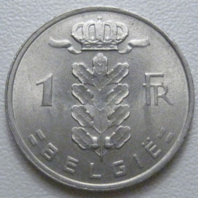 Бельгія Бельгия ^/--/^ Бельгія 1 франк 1979 року Belgie 42713 ^_^^^ Бельгия 1 франк 1979 года Belgie 42713 - фото фото фото