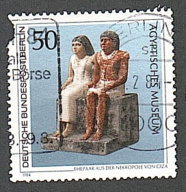НДР, ФРН ГДР, ФРГ ^/--/^ Германия, Западный Берлин  (1984) Художественные сокровища египетского музея ^_^^^ Німеччина, Західний Берлін (1984) Художні скарби єгипетського музею - фото фото фото