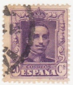Іспанія Испания ^/--/^ Испания  1922 г. № 283 гашеная ^_^^^ Іспанія 1922 р. No 283 гашена - фото фото фото