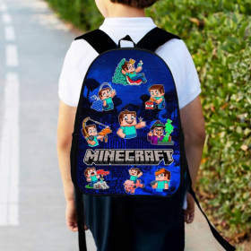 Рюкзаки, сумки Рюкзаки, сумки ^/--/^ Рюкзак детский майнкрафт &amp;quot;Minecraft&amp;quot; 34 /--/ х /--/ 27 /--/ см,городской ранец для мальчика с принтом (00184 ^_^^^ Рюкзак дитячий майнкрафт &amp;quot;Minecraft &amp;quot; 34 /--/ х /--/ 27 /--/ см,міський ранець для хлопчика з принтом (0193) - фото фото фото