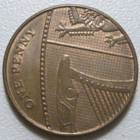 Єлизавета II (після ) Елизавета II (после ) ^/--/^ Велика Британія 1 пенні 2008 року 43229 ^_^^^ Великобритания 1 пенни 2008 года 43229 - фото фото фото