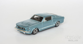 : Закордонні : Зарубежные ^/--/^ 1:43 Ford Mustang GT 1969 blue metallic, Bburago #1017 - фото фото фото