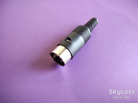 Порти, роз'єми Порты, разъемы ^/--/^ Штекер DIN-5, 5 pin, новый ^_^^^ Штекер DIN-5, 5 pin, новий - фото фото фото