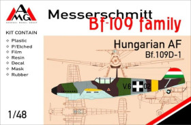 : : ^/--/^ AMG 48712 Messerschmitt Bf.109 /--/ D-1    (Hungarian AF), 1/48 масштаб ^_^^^ AMG 48712 Messerschmitt Bf.109 /--/ D-1 (Hungarian AF), 1/48 масштаб - фото фото фото