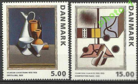 Інші країни Другие страны ^/--/^ Дания 1993 живопись 2 /--/ м. ^_^^^ Данія 1993 живопис 2 /--/ м. - фото фото фото