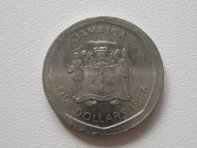 Ямайка Ямайка ^/--/^ Ямайка 5 долларов 1996 года 27384 ^_^^^ Ямайка 5 доларів 1996 року 27384 - фото фото фото