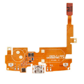 Роз'єми, гнізда Разъемы, гнезда ^/--/^ Плата зарядки LG Lucid 3  (VS /--/ 876) ^_^^^ Плата зарядки LG Lucid 3 (VS /--/ 876) - фото фото фото